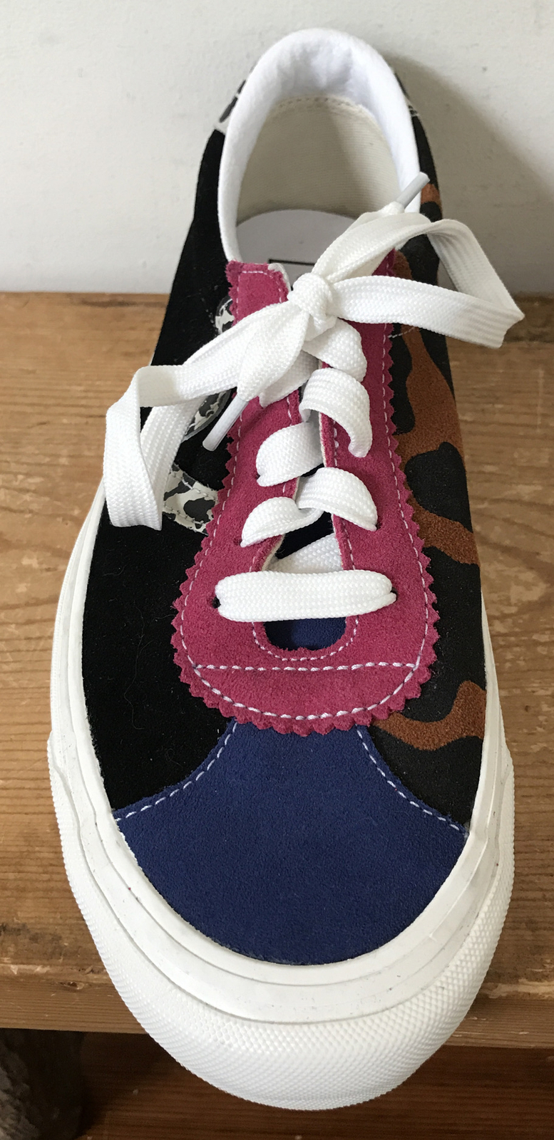 Vans 507452 Elevated Platform Multicolor Patchwor… - image 3