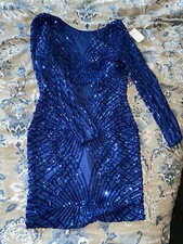 Brand New Windsor Miss Royal Dress With Long Sleeve Size S