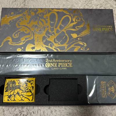 ONE PIECE Card Game 2nd ANNIVERSARY Set Sleeve Playmat Dice Case