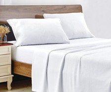 Micro Fleece Bed Sheet Set, Twin 3-Piece Polar Fleece Sheet Set Includes Flat...