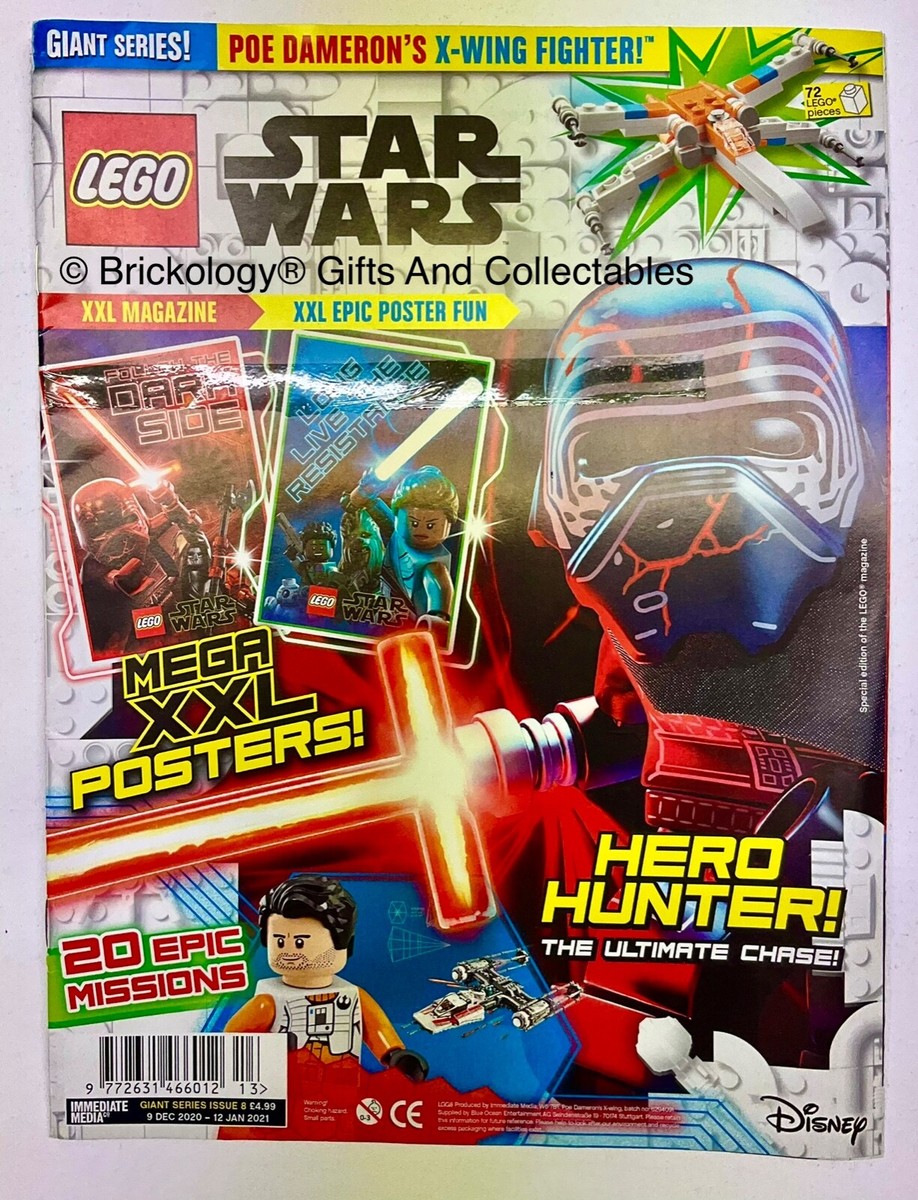 Minifigure Revista Lego Star Wars 70 Lego Magazine Star Wars Back