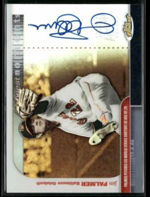 2003 Finest #FMA-JP Jim Palmer Moments Refractors Autographs