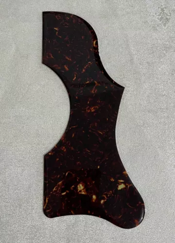 Crystal For Gibson J45 & J50 Style Self Adhesive Acoustic Guitar Pickguard Brown