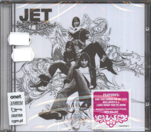= JET - GET BORN /  14 tracks / CD  sealed /distribution from Poland