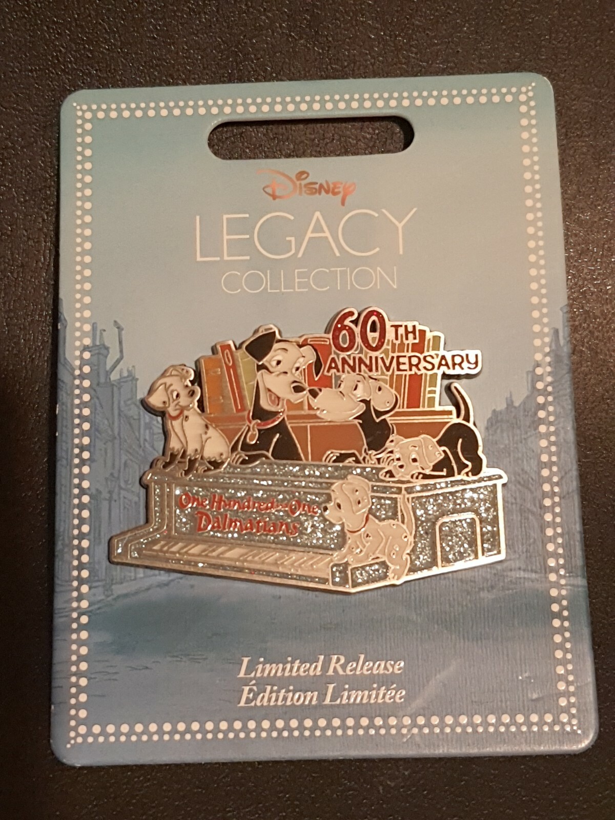 Disney 101 Dalmations 60th Anniversary Legacy Collection Pin New