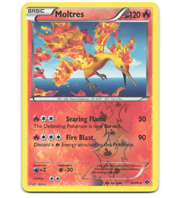 【PSA9】ファイヤー moltres ポケモン バンダイ カードダス プリズム Pokemon 2012 Light Play Moltres Next Destinies REVERSE 14/99 Card