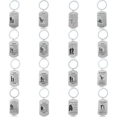 mother and son keyrings