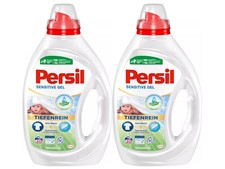 Persil Sensitive Gel Aloe Vera Flüssigwaschmittel für Allergiker & Babys 2x20 WL