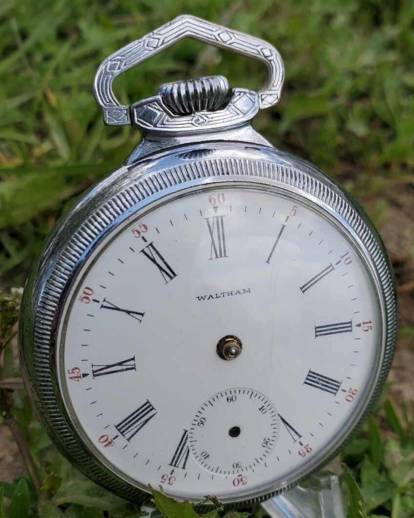 Antique 1908 Waltham 18s 7j Model 1883 Pocket Watch-Running | eBay