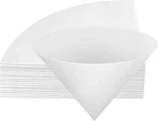 Fryer Oil Filter, 50Pcs Cooking Oil Filter 10 Inch Non-Woven Filter Cones Grease