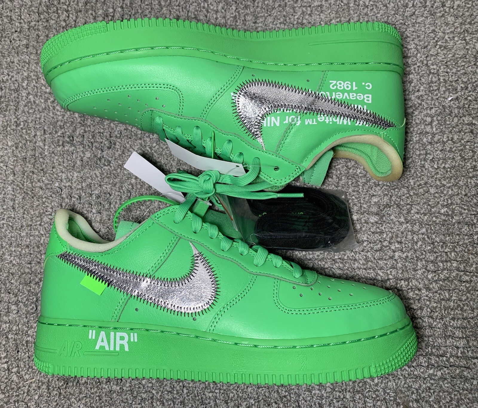 OFF WHITE X NIKE Taglia 8 5 Nike Air Force 1 Low x Off White Brooklyn