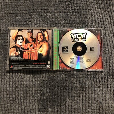 PlayStation - PS★WCW VS THE WORLD GREATEST HITS 海外版 WCW vs The World Complete (Sony PlayStation) PS1 Greatest
