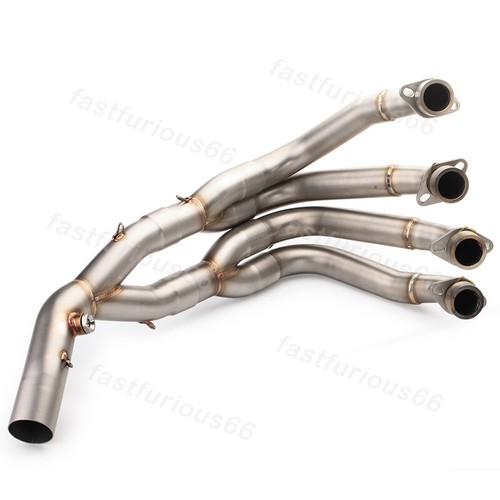 51MM For Yamaha YZF R6 2006-2016 Motorcycle Exhaust Tip Header Pipe Muffler Tube - Picture 3 of 8