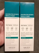 2 Some By Mi AHA BHA PHA 30 Days Miracle Toner 5.07fl oz - 03/25 Exp.