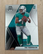 Tua Tagovailoa 2020 Mosaic Rookie Card RC #203 Miami Dolphins. rookie card picture