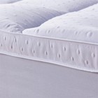 5cm Deep Microfibre Mattress Topper Bubble Ultra Soft Luxury Mattress Echancer