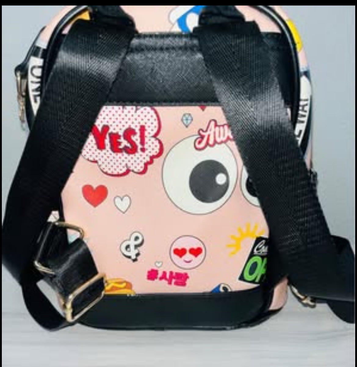 Like Dreams Vegan Leather Adjustable Straps Emoji… - image 2