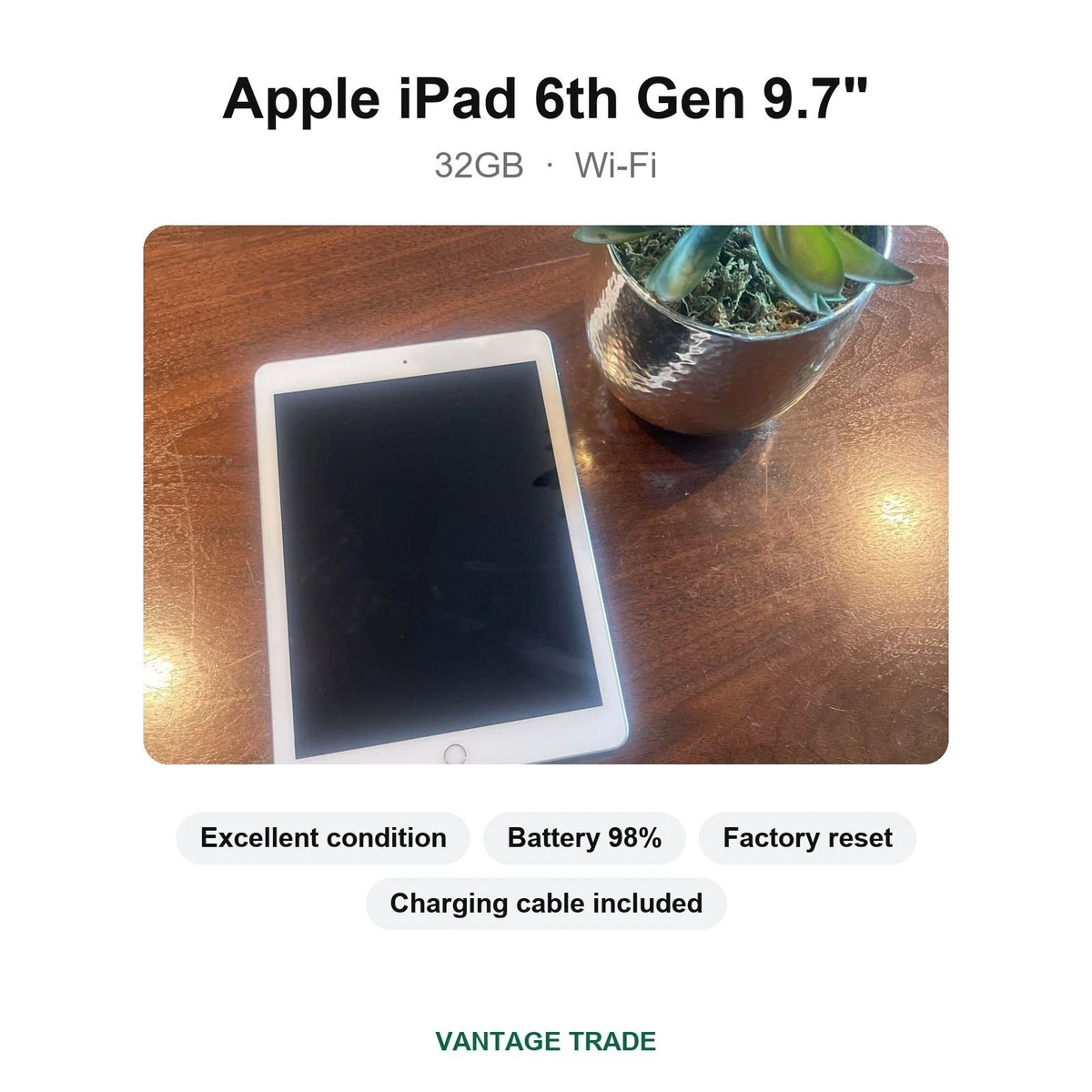 Preços baixos em Tablets Apple iPad (6ª geração) com Wi-Fi | eBay