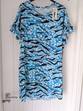 New Moda Made in Italy, one size short dress, summer dress, short sleeved dress,