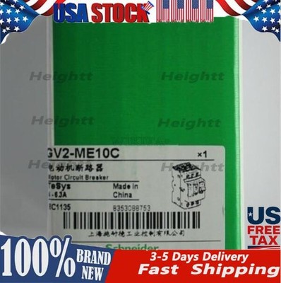 GV2ME10C Telemecanique Circuit Breaker Schneider GV2-ME10C  Module US Free TAX