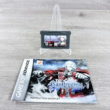 Castlevania Harmony of Dissonance Game Boy Advance Game w/ Instruction Book.