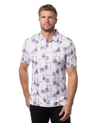 Travis Mathew Finally Here Polo Golf Shirt - White - Size S