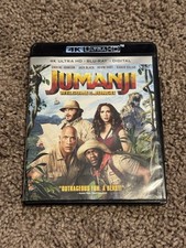 Sony Jumanji: Welcome to the Jungle (2017) 4K UHD Blu-ray HDR PG-13 no inserts 