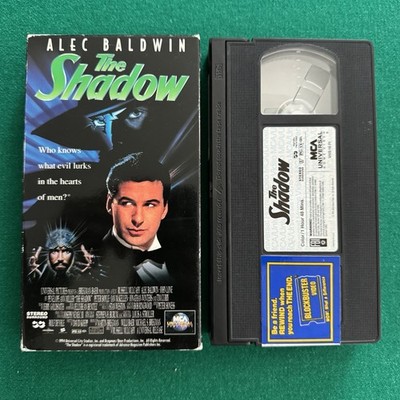 THE SHADOW (1995) VHS TAPE MOVIE (ACTION/ADVENTURE) ALEC BALDWIN VTG 90'S FILM++