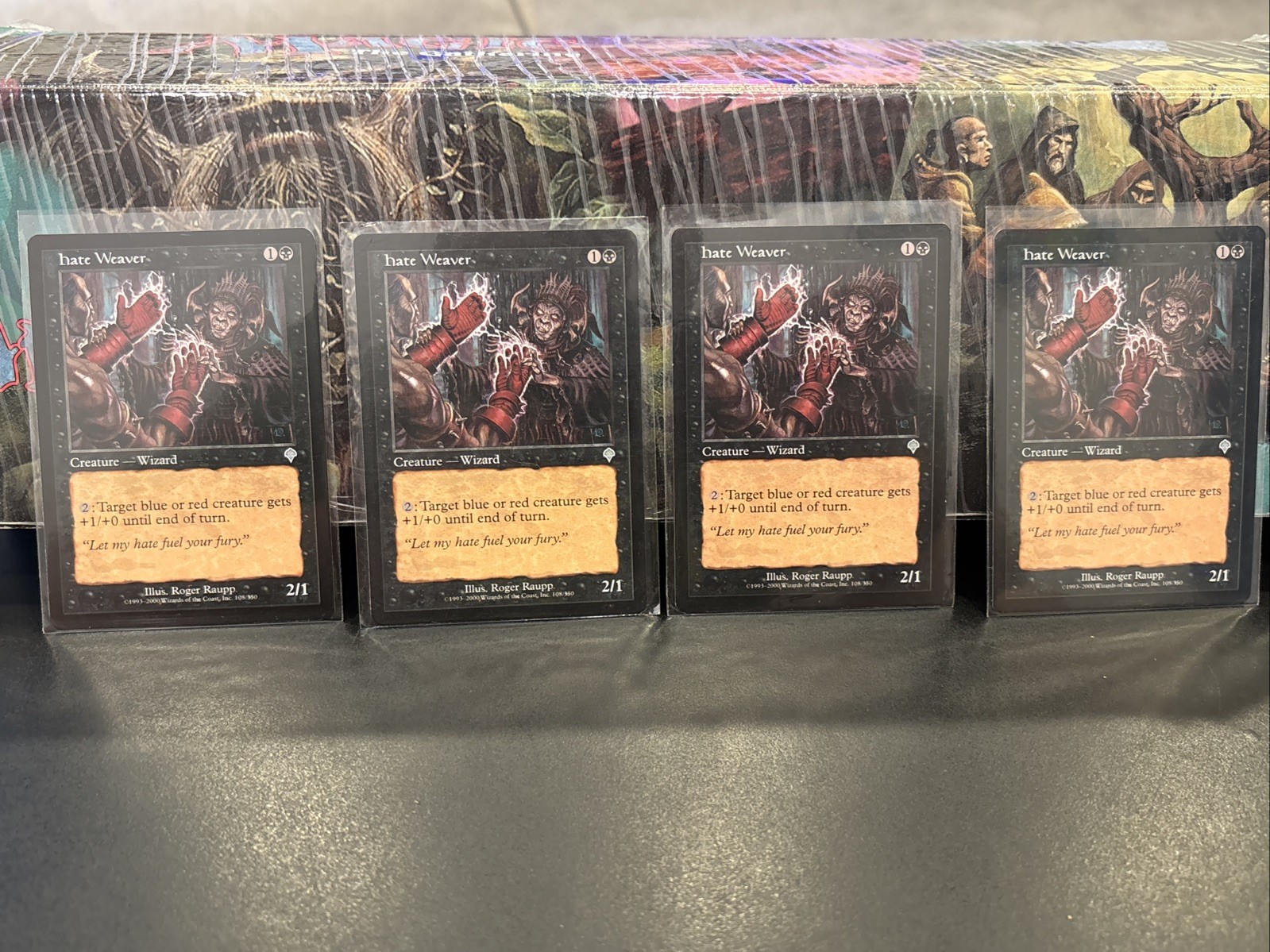 (4x) HATE WEAVER – MTG Magic the Gathering – Invasion Uncommon LP