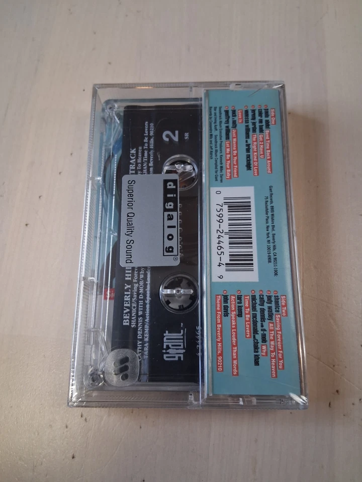 Beverly Hills 90210 Soundtrack, 1992 Cassette Giant Records SEALED FREE SHIPPING - Image 2 of 4