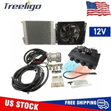 12v Dc Electric Air Conditioner Coolheat Under Dash Ac Auto Compressor Kit 12v Dc Electric Air Conditioner Coolheat Under Dash Ac Auto Compressor Kit