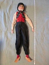 Antique 24 Smoker Boy Boudoir Bed Doll 1920s