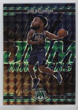 2024-25 Panini Mosaic Jam Masters Green Mosaic Prizm Zion Williamson #1 06or