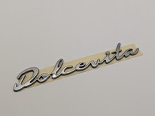 Fiat 500 Dolcevita Logo Posteriore 735717826 Emblema Fregio Stemma Scritta Badge