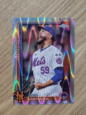 2025 Topps Chrome - Sean Manaea #287 RayWave Refractor