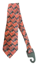 MLB Team HOUSTON ASTROS Baseball Men's Tie Necktie Eagle Neckwear 100% Silk VTG