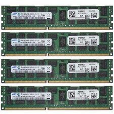 Samsung 192GB 24x8GB 1333MHz DDR3 PC3L-10600R 1.35V Memory RAM M393B1K70CH0-YH9