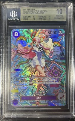 BGS 10 2023 One Piece UTA Alternate Art (SP) OP02-120 Awakening of New Era EN