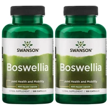 2 Pack Boswellia Ayurvedic Herb Joint Flexibility Mobility Made w/ Serrata Resin