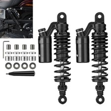 Black 12 Remote Reservoir Shock For Harley 1988-2022 Sportster 883 1200 Xl Iron