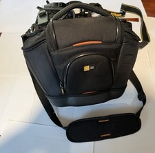 Nikon D3100 DSLR Camera Bundle 3 Lenses 18-55 55-200 50mm Flash Bag Extras
