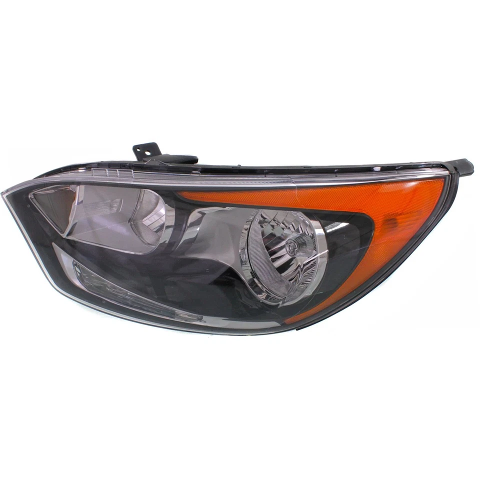 Headlight Set For 2012-2017 Kia Rio Hatchback Left and Right With Bulb 2Pc - Image 2 of 4