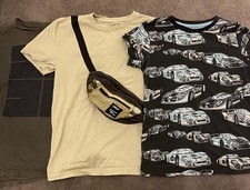 Boys T Shirt Bundle Age 8 Good Condition (2x Next & 1x Tu T Shirts)