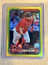 2024 Topps Series 1 Josh Naylor Gold Foil SP CLEVELAND GUARDIANS