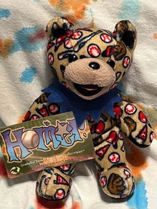 Grateful Dead "Homer Beanie Bear" by Liquid Blue Collectable 1993 7" Plush 