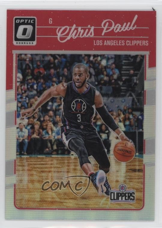 2016-17 Panini Donruss Optic Holo Silver Prizm Chris Paul #25 6o1