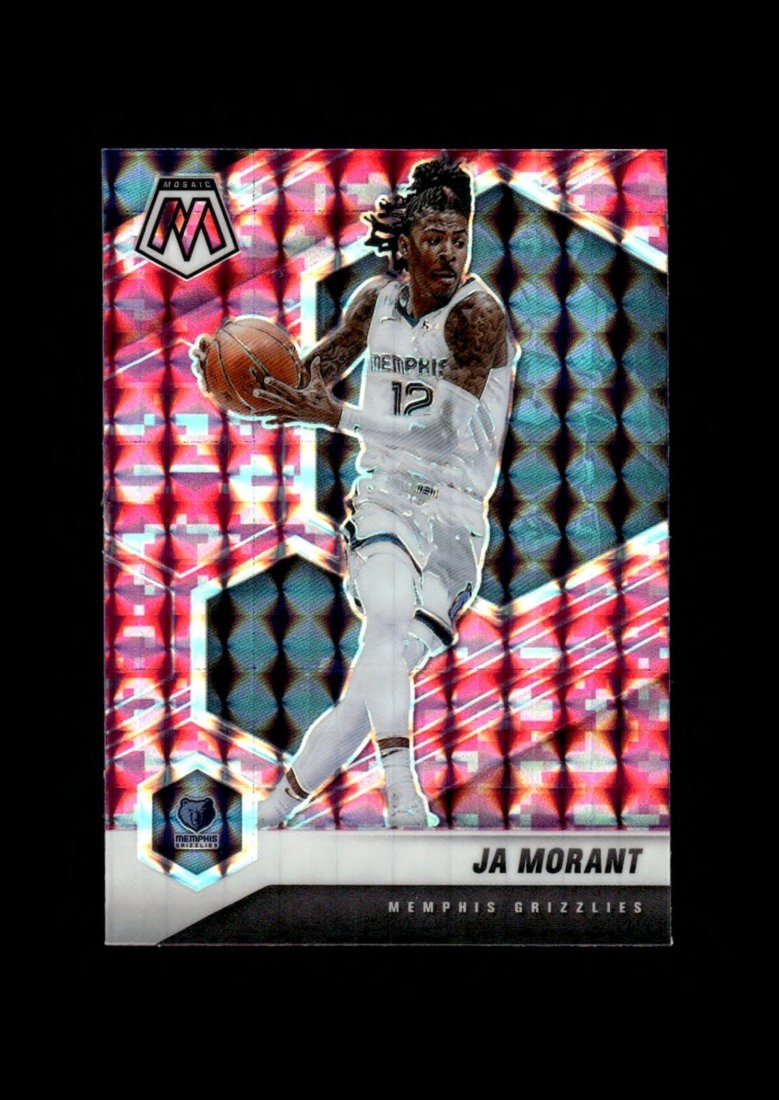 2020-21 Mosaic: # 40 Ja Morant Pink Camo Ref NM-MT OR BETTER