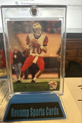 #ad #ad 2000 Pacific Rookie Tom Brady #403 RC $125.00