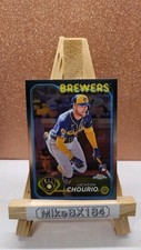 JACKSON CHOURIO 2024 Topps Chrome RC Rookie #161 Milwaukee Brewers