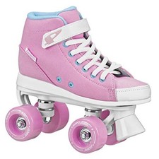 Pacer Scout ZTX Children's Quad Indoor-Outdoor Roller Skates 1 Pink - Berry